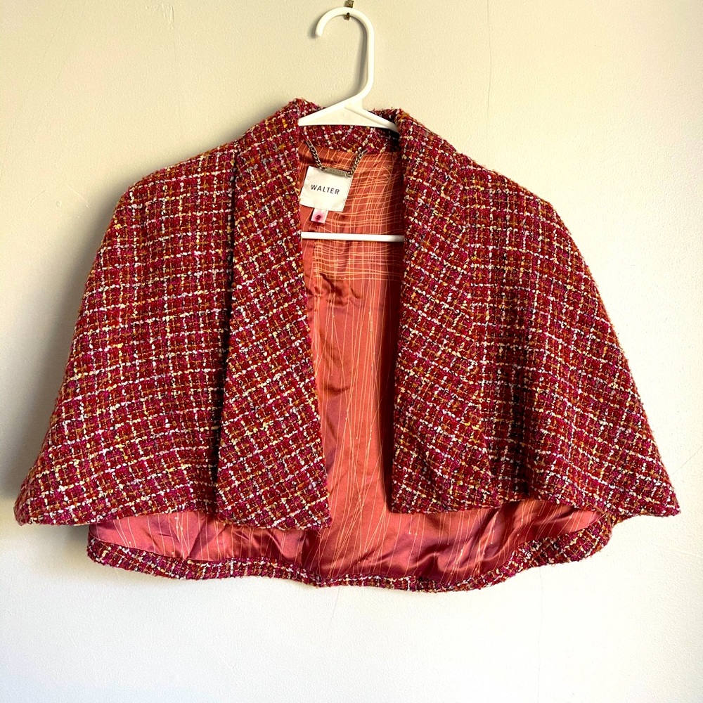 Sophisticated shoulder poncho
